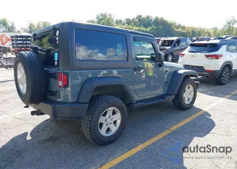 2015 Jeep Wrangler Sport z USA, uszkodzony, nr VIN 1C4GJWAG9FL662922